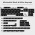 GTSP 168-keys PBT Keycaps, Cherry Profile 75 Percent with 6U 7U Spacebar for US Layout Cherry MX Switches