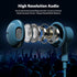USB C Wired Headphones with Mic for iPhone 15 Plus Samsung A35 A55, Hi-Fi Type C Headphones Magnetic Earbuds Sport Earphone for iPad Air Galaxy S24 Ultra S23 FE S22+ S21 A54 A53 Pixel 8 7 6 OnePlus 12