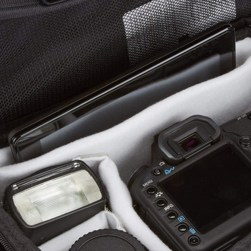 Large DSLR Camera Bag with Grey Interior