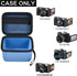 Vlogging Camera Case Compatible with Duluvulu/for TEBNGIHNM/for zheozeig/for Oiadek 4K Digital Cameras for Youtube. Vlog Camera Carrying Storage for Lens, Cable and Other Accessories - Blue
