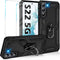Vaki Samsung Galaxy S22 5G Case with Built-in Screen Protector, Military Grade Rugged Cover with Kickstand