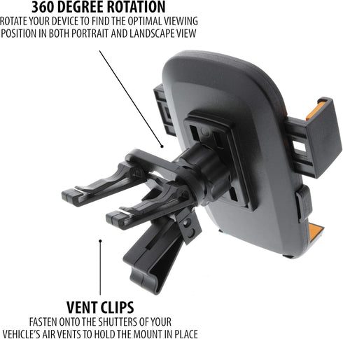 Armor All AMK3-0117-BLK Suction Mount for Phone/GPS