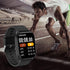 Smart Watch for Men Women, 1.69 inch Full Touch Screen, IP68 Waterproof Bluetooth Fitness Tracker (Black)