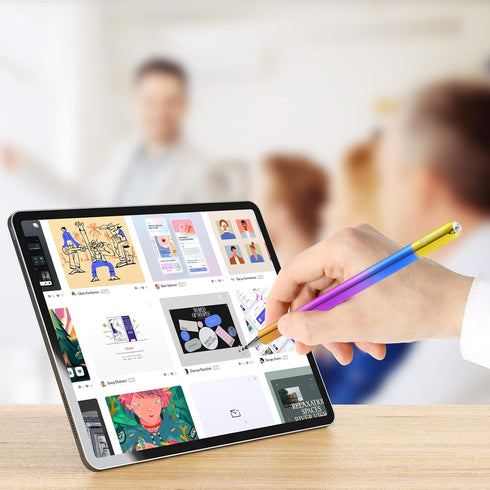 Stylus Pens for iPad - Magnetic Disc Universal Stylus, Fine Tip for Drawing and Writing on iPad, iPhone, Android,