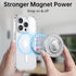 Syncwire Magnetic Phone Grip for MagSafe, Bling Magnetic Phone Ring Holder, 360° Rotation with Floating Effect Cell