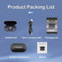 Open-Ear Wireless Bluetooth Headphones, Noise Cancelling Earbuds with LED Display, Wireless Charging Case