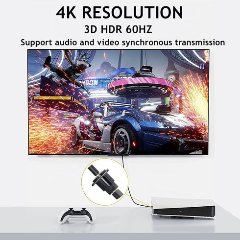 PENGLIN 10Pack HDMI Panel Mount Coupler, Female to Female 4K Adapter, HDMI D-Type Pass Through Connector with Cap