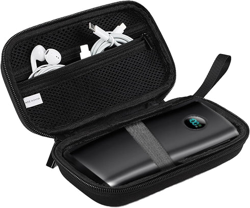 SANXIUY Travel Case for Portable-Charger IAPOS LOVELEDI OHOVIV, Storage Holder for Power Bank (Black)