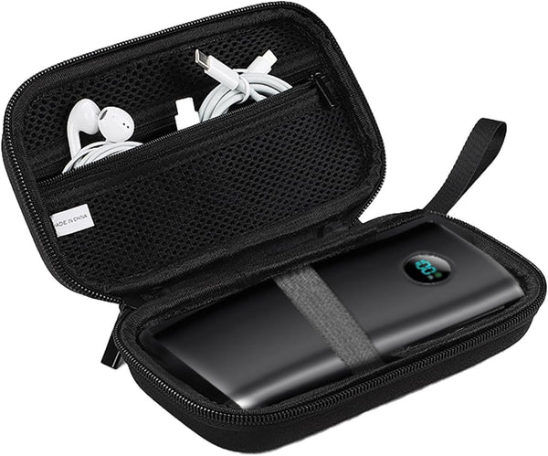 SANXIUY Travel Case for Portable-Charger IAPOS LOVELEDI OHOVIV, Storage Holder for Power Bank (Black)