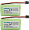 Kastar 2-Pack Replacement Cordless Phone Battery for BT-1007 BT1007 BT1015 Panasonic HHR-P506A
