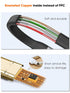 Shop CableCreation MFi Certified 15 cm USB to Lightning Cable for iPhone 14/13/12/11/X/8/7/6S/SE & iPad Fast Charging.