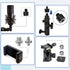 Xthrotsenk 6 1/4 3/8 3/8 1/4 Tripod Screw Adapter Pcs Aluminum Threaded Converter Male to Female and Male to Female