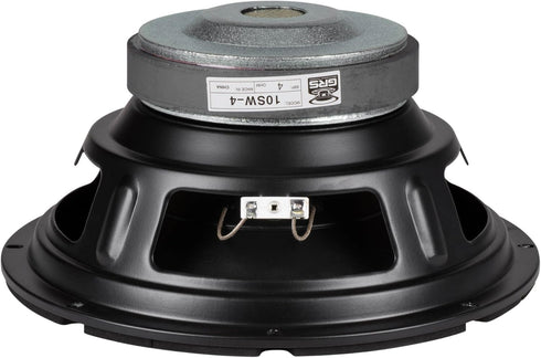 GRS 10SW-4 10" Poly Cone Subwoofer, 4 Ohm