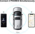 Bluetooth Handsfree Speakerphone for Cell Phone, Wireless Car Kit Music Player Adapter for Home/Sport/Outdoor