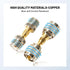 Anina 4pc SMA - UHF FR Coaxial Connector Kit, SMA to PL259 UHF VHF Crimp Coax Adapter for CB Radio