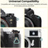 Adjustable Braided Shoulder Strap for Cameras with O-Ring and Leather Pad - SmallRig
