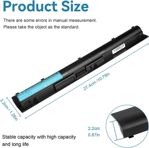 TREE.NB Spare KI04 Battery for HP Pavilion - Replacement for 14-ab, 15-ab, 15-an, 17-g Models