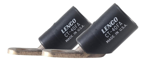 Lenco Connector Terminal CT-40FA, Attaches Welder's Stud to LC-40 Cable Connectors (2 PACK)