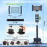 leepiya Car Phone Mount for Video Recording, Universal Magic Arm Suction Holder for All Smartphones & Cars