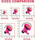 3 Pcs Abortion is Healthcare Vinyl Sticker, Pro Choice Megaphone Feminist Quote Die Cut Waterproof Sticker for Laptop