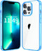 JJGoo Clear Case Compatible with iPhone 13 Pro Max, Transparent Shockproof Hard PC Back Protective Cover