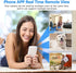 Smallest Wireless WiFi Camera, HD1080P Hidden Spy Camera for Home, Mini Nanny Cam Baby Monitor with Night Vision,