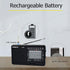 D-328 Portable Multi Band Radio Stereo MP3 Player with Rechargeable Battery, Earphone Jack, USB, Micro SD (Black)
