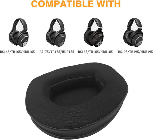 RS175/HDR175/TR175 Replacement Ear Pads, Cooling Gel Earpads for Sennheiser RS175/RS185/RS195 Headphones
