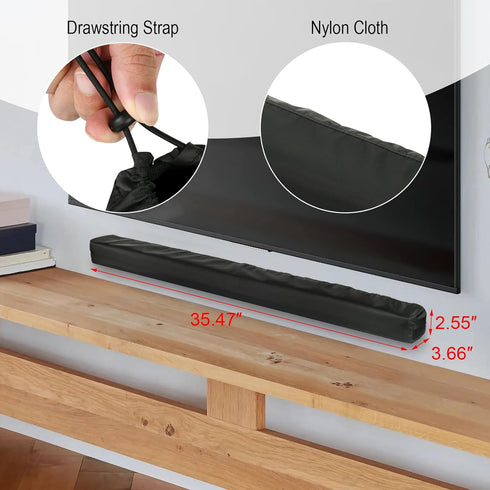 TXEsign Dust Cover Protective Case Compatible with Sony S100F 2.0ch Soundbar, Speaker Case Dust Case for TV Soundbar Slipcover Sony S100F Speaker Protective Cover