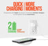 HyperGear ChargePad Pro Wireless Charging Pad - 15W Fast Charger with LED Power Indicator & Soft Grips, White,