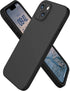 CellEver Heavy-Duty Silicone Case for iPhone 14 Plus, Black Military Drop Protection with Camera Shield and