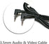 EDO Tech 10ft Long 3.5mm AV Cable for Philips Wonnie Dual Screen Portable DVD Player