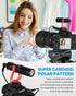 Moukey MCM-1 Video Microphone - Camera Microphone with Shock Mount for Vlogging Kit