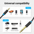 VENTION 3.5mm to 6.35mm Cable, 1/4" to 1/8" Adapter Male to Male TRS Stereo Audio Aux Jack Cable, 6FT