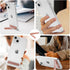 OBHEI Mini Phone Kickstand, Folding Invisible Portable Metal Cell Phone Stand Holder for Desk, Compatible with iPhone