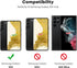 JETech 2-Pack Screen Protector for Samsung Galaxy S22 5G, Tempered Glass, Camera Lens Protector, Easy Install,