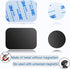 OWLKELA Mount Metal Plate for Phone Magnet - Car Mount Holder Cradle with Adhesive, 10 Pack Black