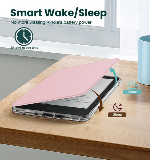 MoKo E-Reader(11th Generation-2024/2022 Detachable Magnetic Case for All-New Release),Ultra Clear Back Scratch-Proof