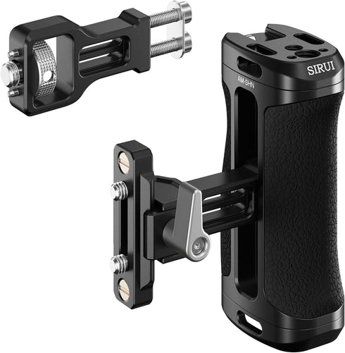SIRUI Locating Side Handle for ARRI or NATO Mount, Lightweight Camera Cage Grip with Built-in Wrench, Cold Shoe,