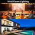 Vanten Outdoor Bluetooth Speakers, Bluetooth 5.0 LED Flame Speaker, IPX5 Waterproof Atmosphere Speaker, Gifts for Men