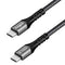 Fasgear 6ft USB C to USB C Cable, 10Gbps, 100W Fast Charge, 4K@60Hz, Compatible with MacBook, Quest, SSD & More.