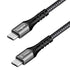 Fasgear 6ft USB C to USB C Cable, 10Gbps, 100W Fast Charge, 4K@60Hz, Compatible with MacBook, Quest, SSD & More.