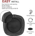 Major III Earpads Replacement Ear Pads Cushions Muffs Repair Parts Compatible with Marshall Major III 3 Wired/Wireless Bluetooth On-Ear Headphone (Black)