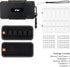 Durable USB Flash Drive Case, Water-Resistant Organizer for 12 USB Drives and 24 Memory Cards, Shockproof