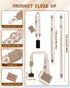 JituiChan color-4PC) Clip and Go Strap for Phone with Wallet Crossbody, Stylish Versatile Adjustable Phone Strap