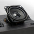 Passive Bookshelf Speakers for Home Theater Surround Sound, Classic Wood Grain for Record Player/Computer/TV, Wall