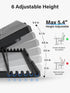 Kootek Laptop Cooling Pad | 5 Quiet Fans for 12"-17" Laptops | Height Adjustable Cooling Stand