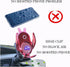 Car Phone Holder Mount Wireless Charging, Auto Clamping Rotatable Vent Clip, Cute Pink Rabbit for iPhone 15 14 13 12 11