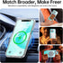 Magnetic iPhone 14 Pro Case, Compatible with MagSafe, Strong Magnetic, 10FT Military Grade Protective Translucent Case