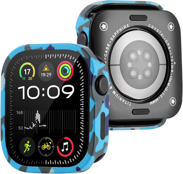 SDOCEBF 3 in 1 for Apple Watch Screen Protector Series 11/10 46mm Accessories,